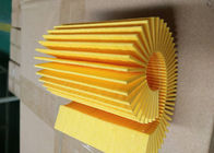 отрезок фильтровальной бумаги фильтра для масла OEM толщины 0.88mm плиссированный согласно размеру фильтра